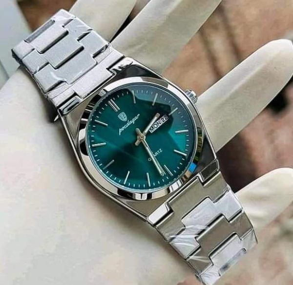 POEDAGAR 930 High Quality Men’s Watch Quartz (with free sunglass)