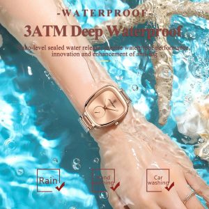 Poedagar 783 Ladies Watch Rose Gold strap