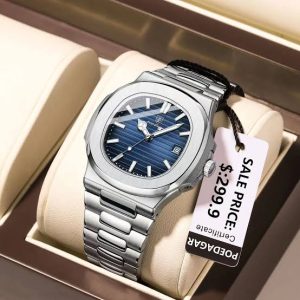 POEDAGAR 613 Top Brand Luxury Brand Man Watch
