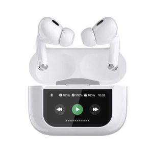 A9 Pro Earphone Touch Screen Wireless Bluetooth 5.4 Headphone ANC/ENC Noise Cancelling In Ear Earbuds With HD Mic Call Headset