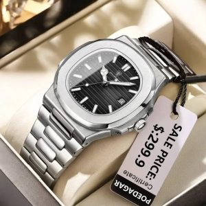POEDAGAR 613 Top Brand Luxury Brand Man Watch