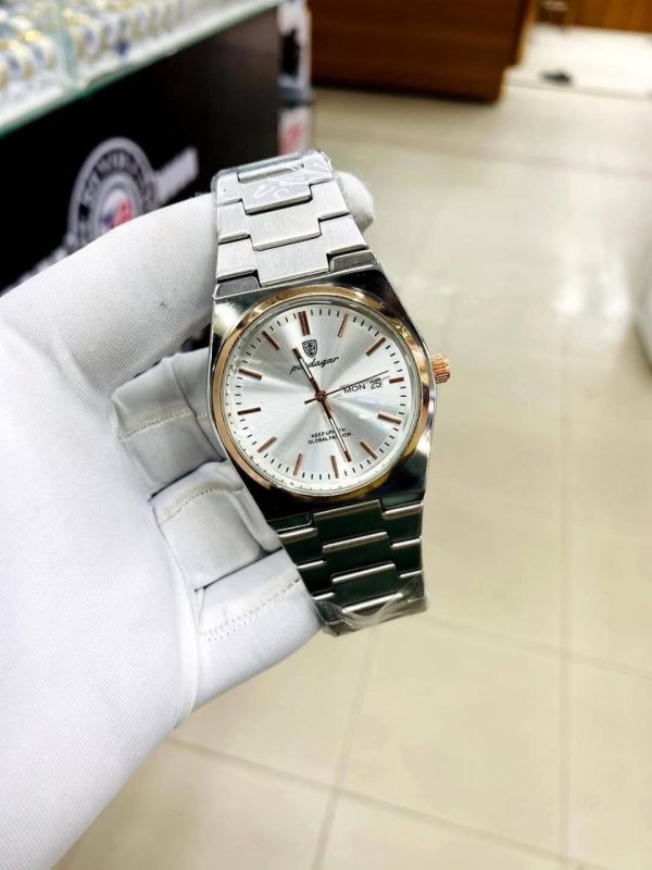 POEDAGAR 930 High Quality Men’s Watch Quartz (with free sunglass) - Image 7