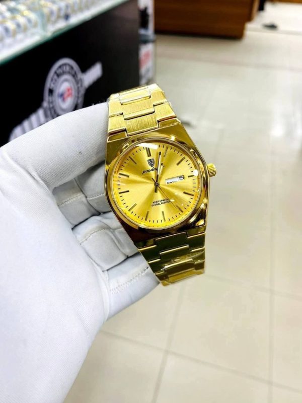 POEDAGAR 930 High Quality Men’s Watch Quartz (with free sunglass) - Image 6