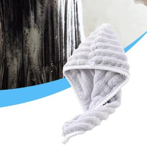 Girl's Hair Drying Towel Cap